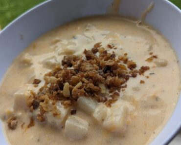 Creamy Ranch Potato Soup with Shredded Chicken 2023