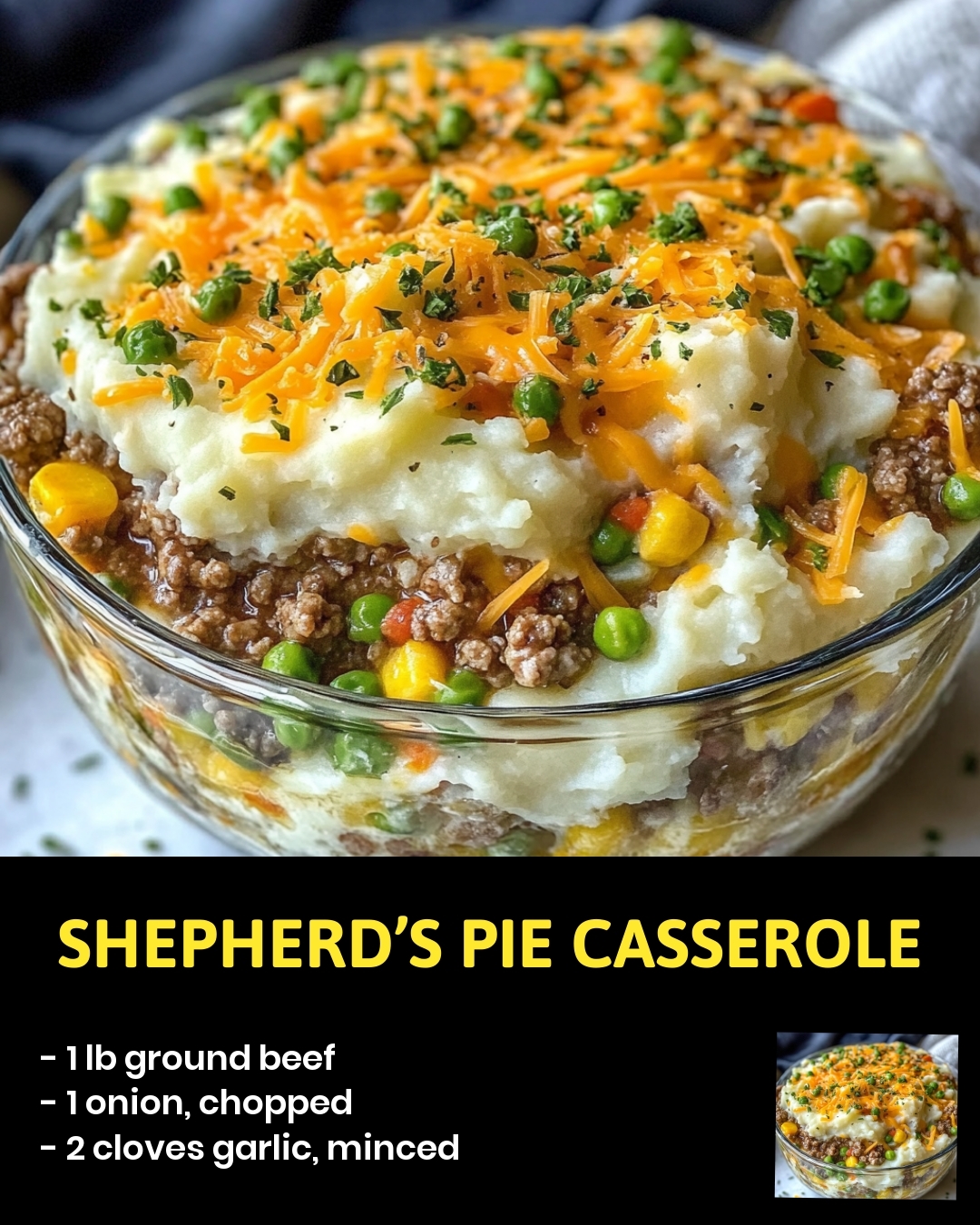 Shepherd’s Pie Casserole