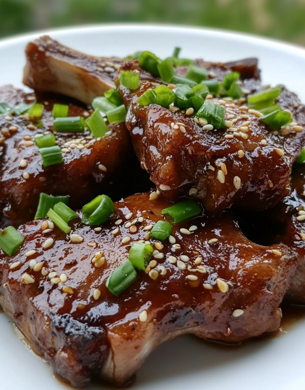 Honey Garlic Glazed Pork Chops Dinner Party