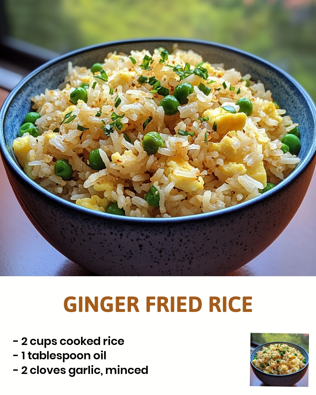 Ginger Fried Rice