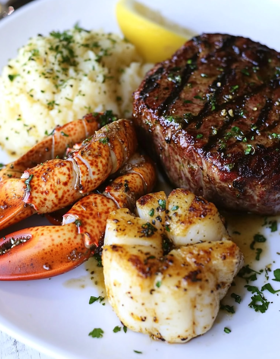 Classic Surf and Turf Dinner Party