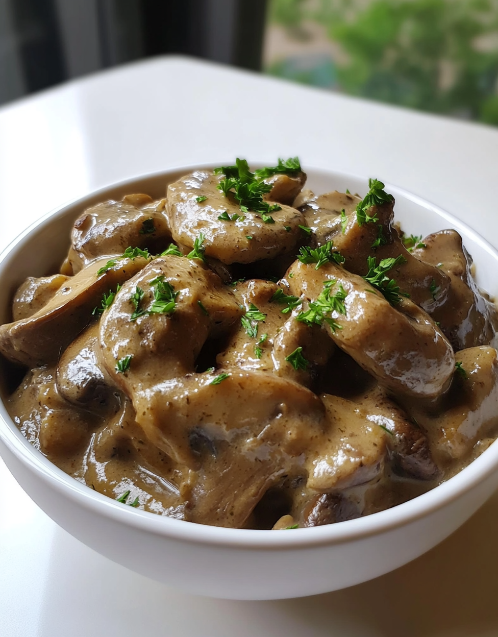 Vegan Mushroom Stroganoff Dinner Party