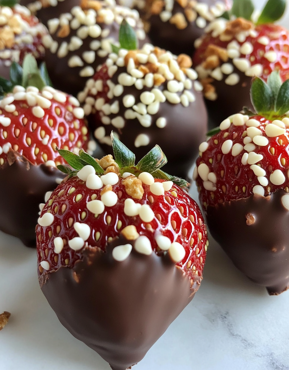 Chocolate Dipped Strawberries Valentine’s Day