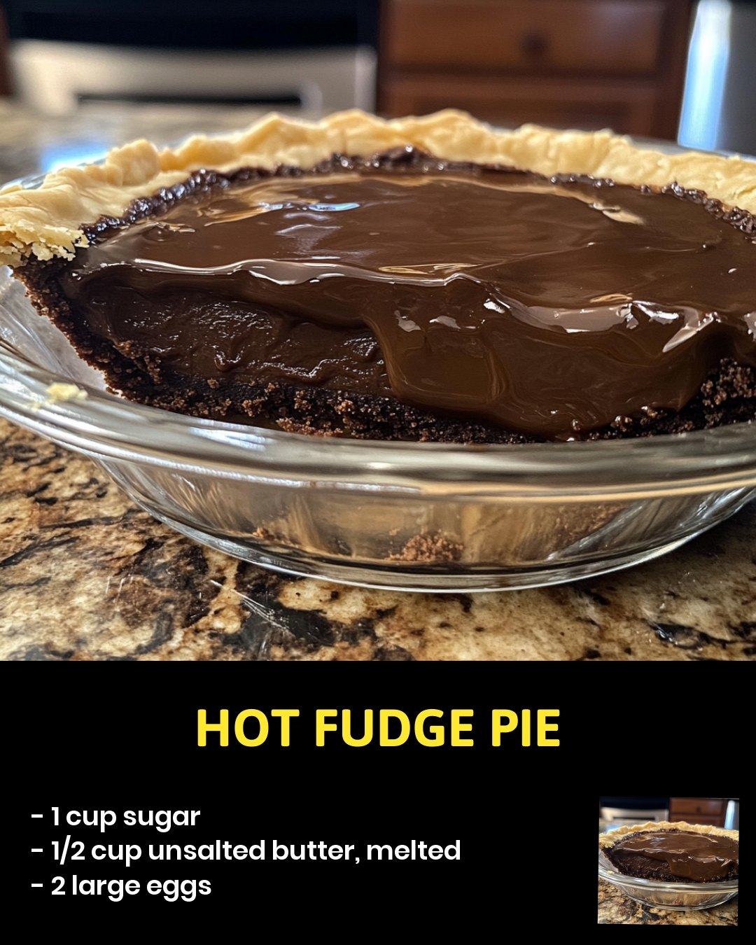 Hot Fudge Pie