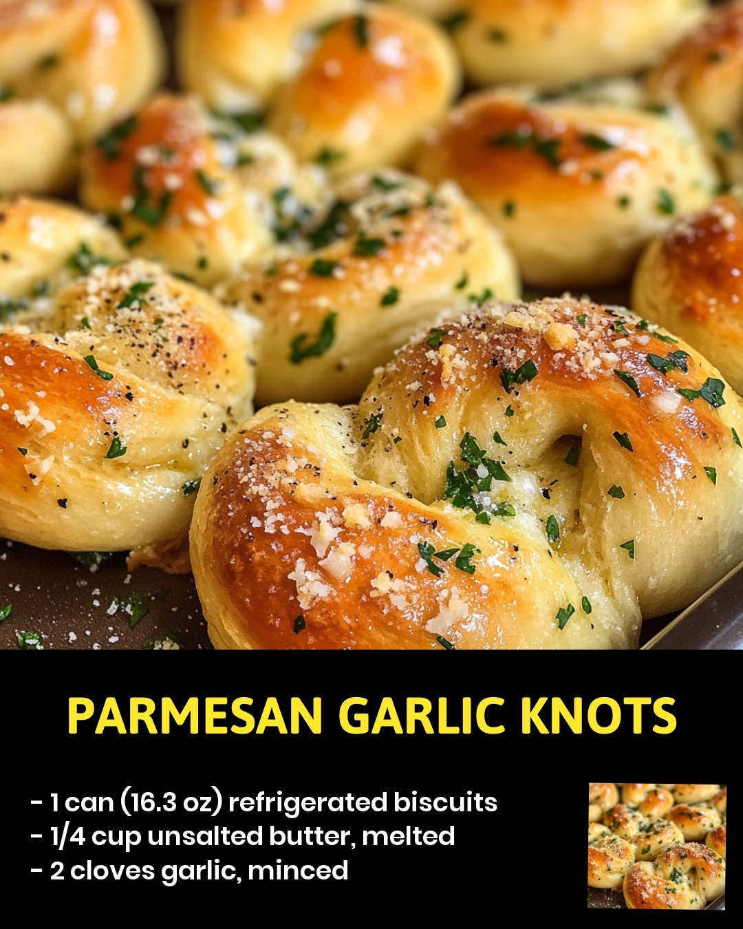 Parmesan Garlic Knots
