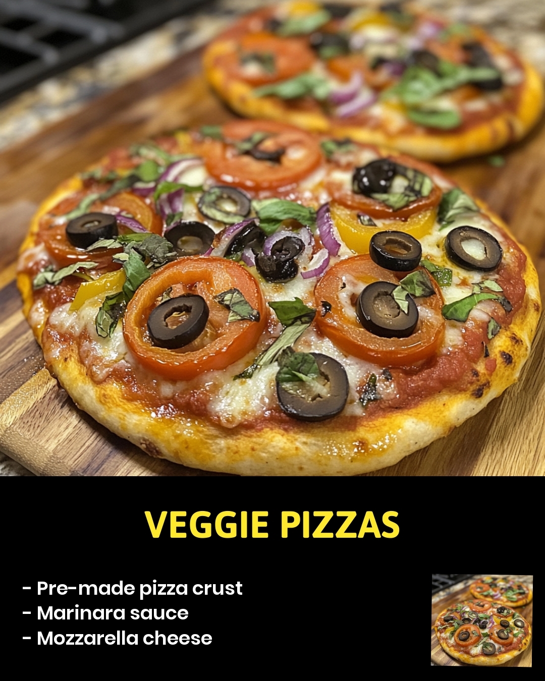 Veggie Pizzas