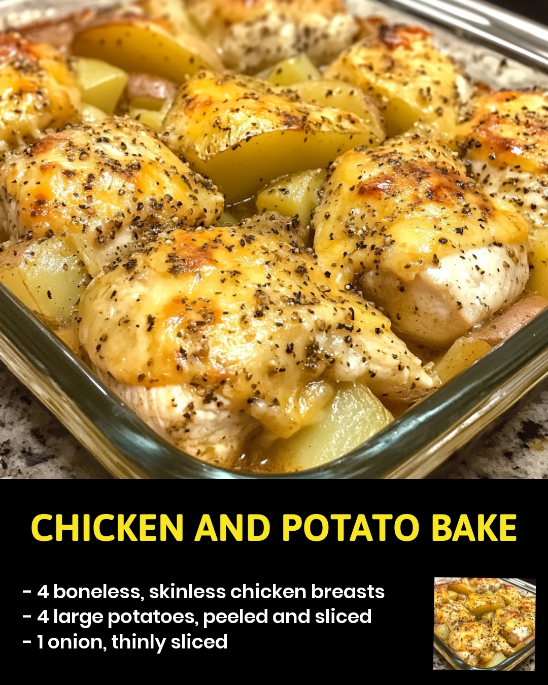 Chicken and Potato Bake