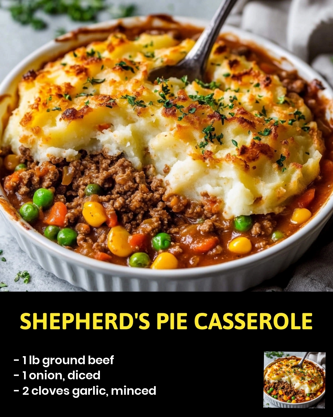 Shepherd’s Pie Casserole