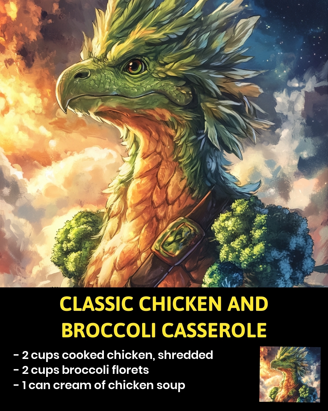 Classic Chicken and Broccoli Casserole