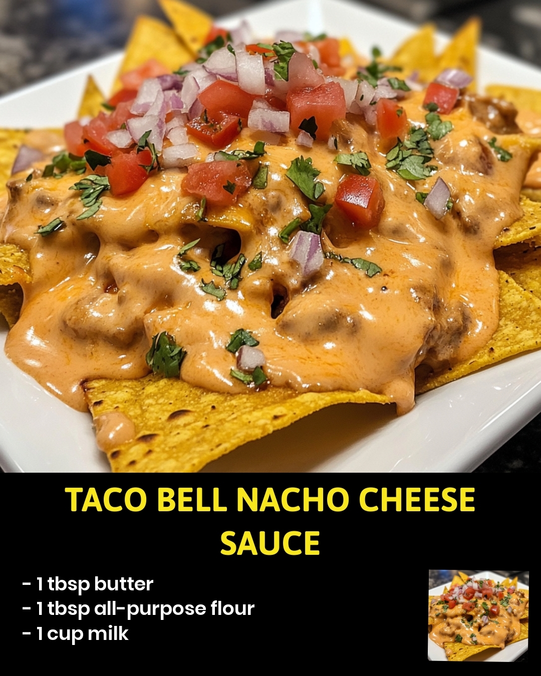 Taco Bell Nacho Cheese Sauce