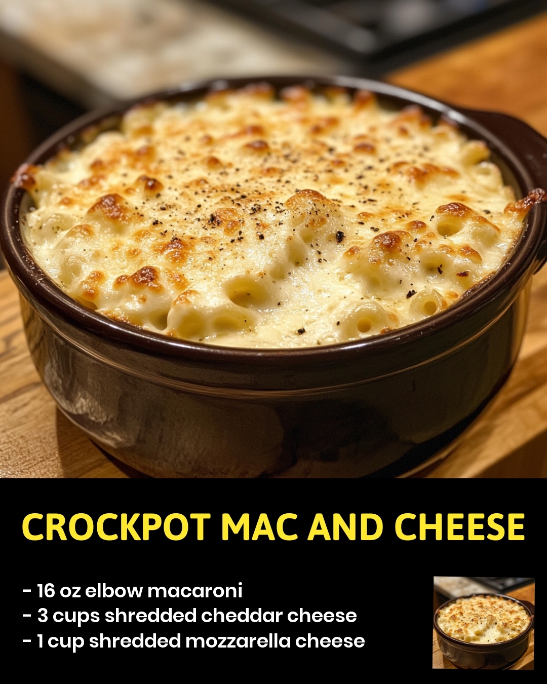 Crockpot Mac and Cheese