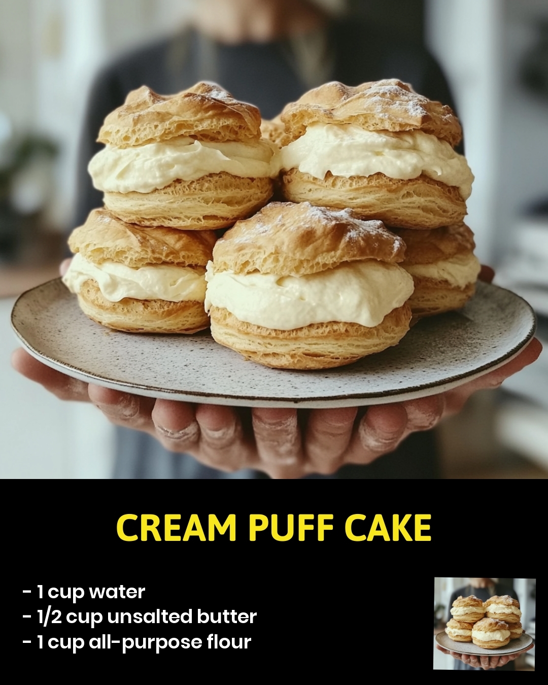 Cream Puff Cake