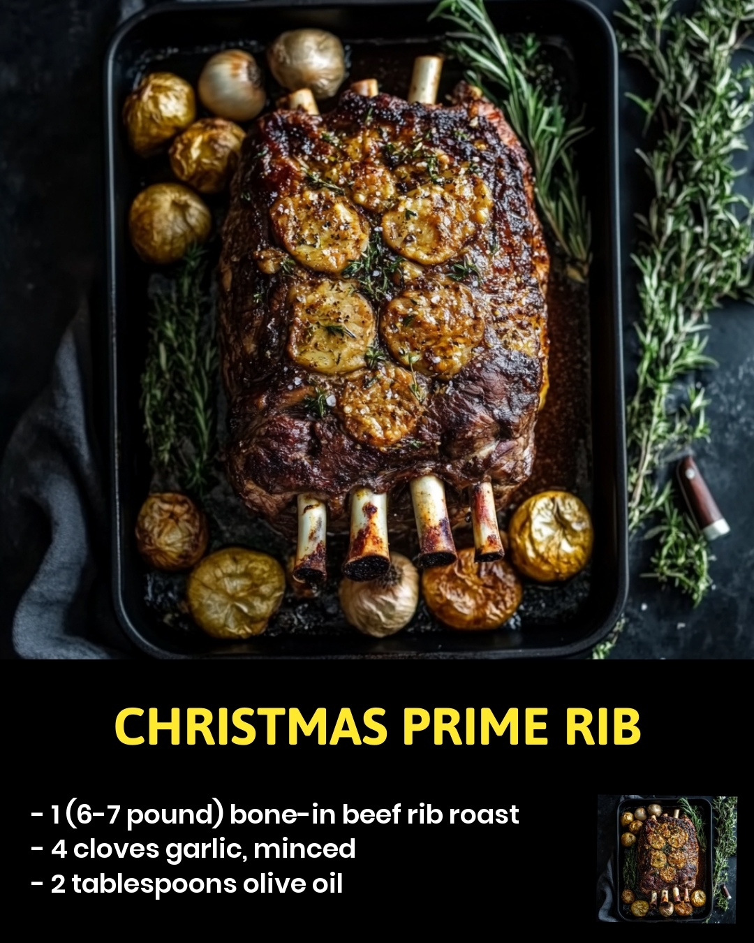 Christmas Prime Rib