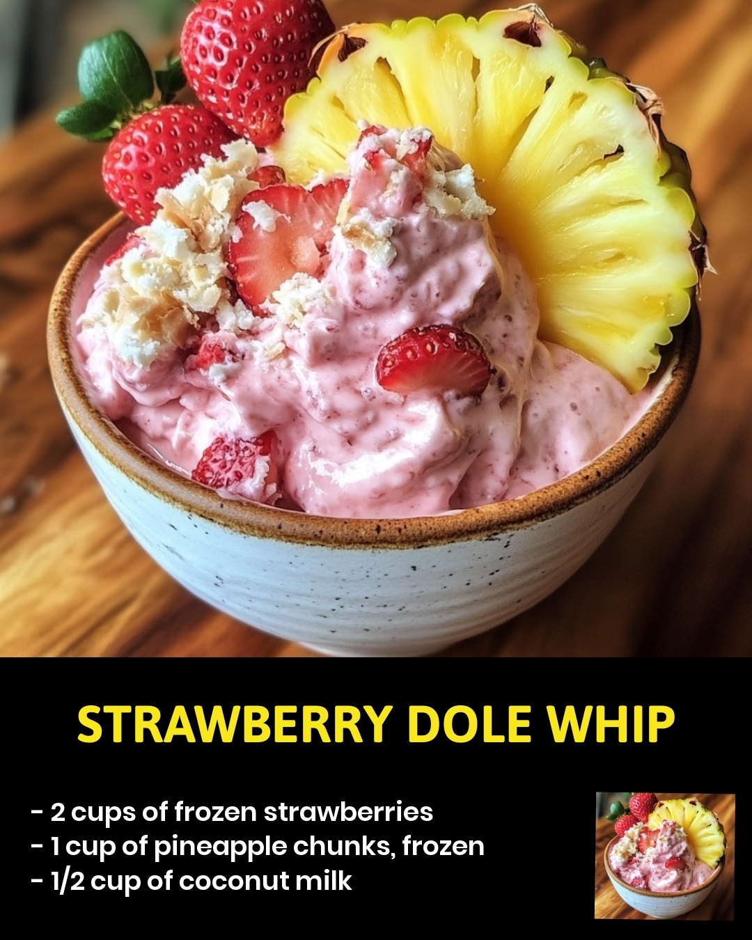 Strawberry Dole Whip