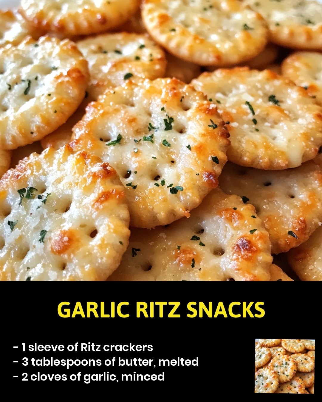 Garlic Ritz Snacks