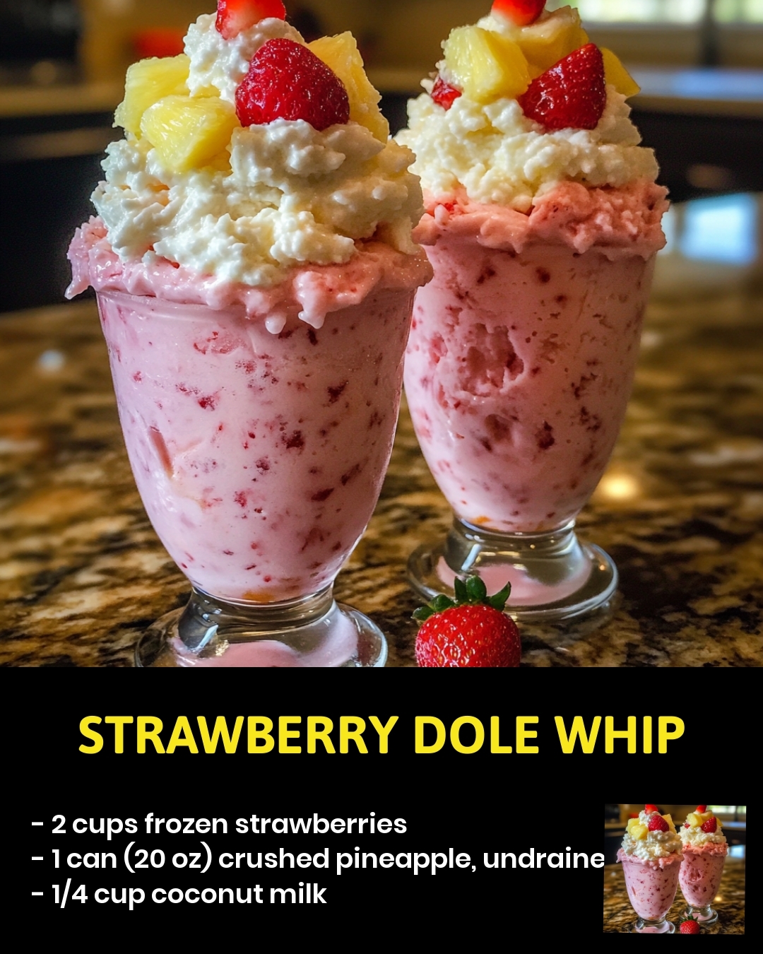 Strawberry Dole Whip