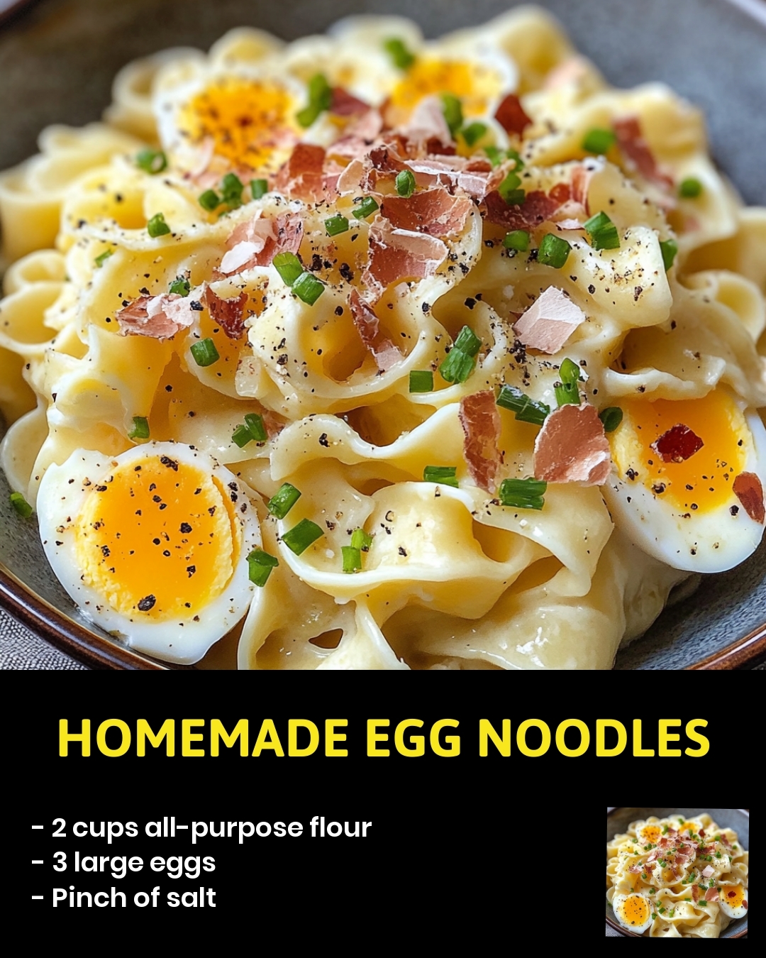 Homemade Egg Noodles