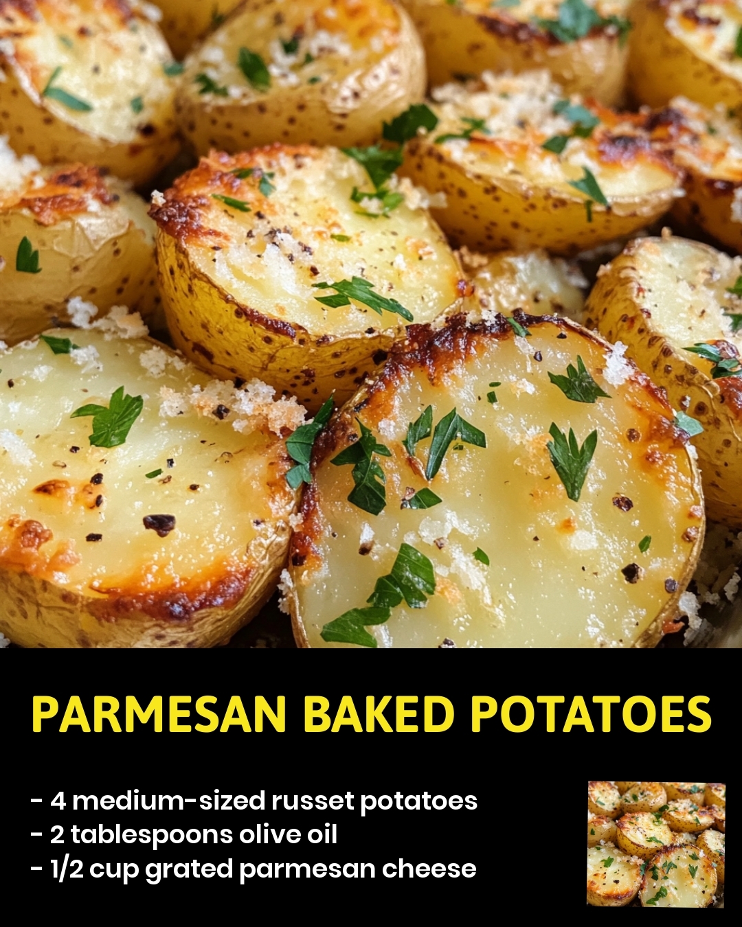 Parmesan Baked Potatoes
