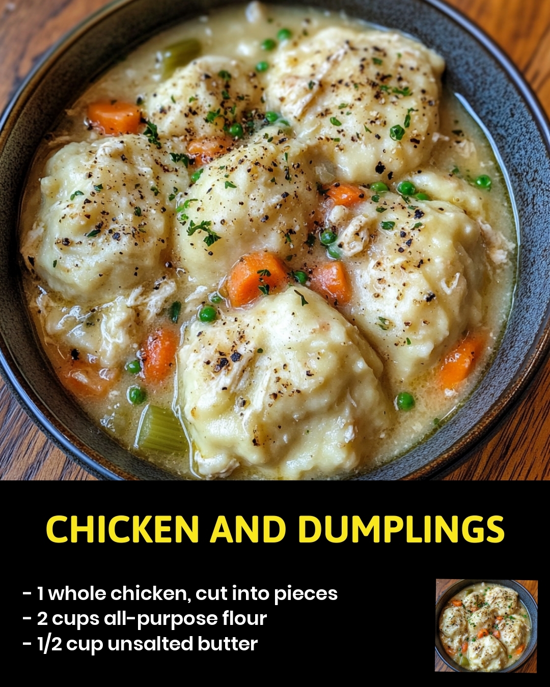 Chicken and Dumplings