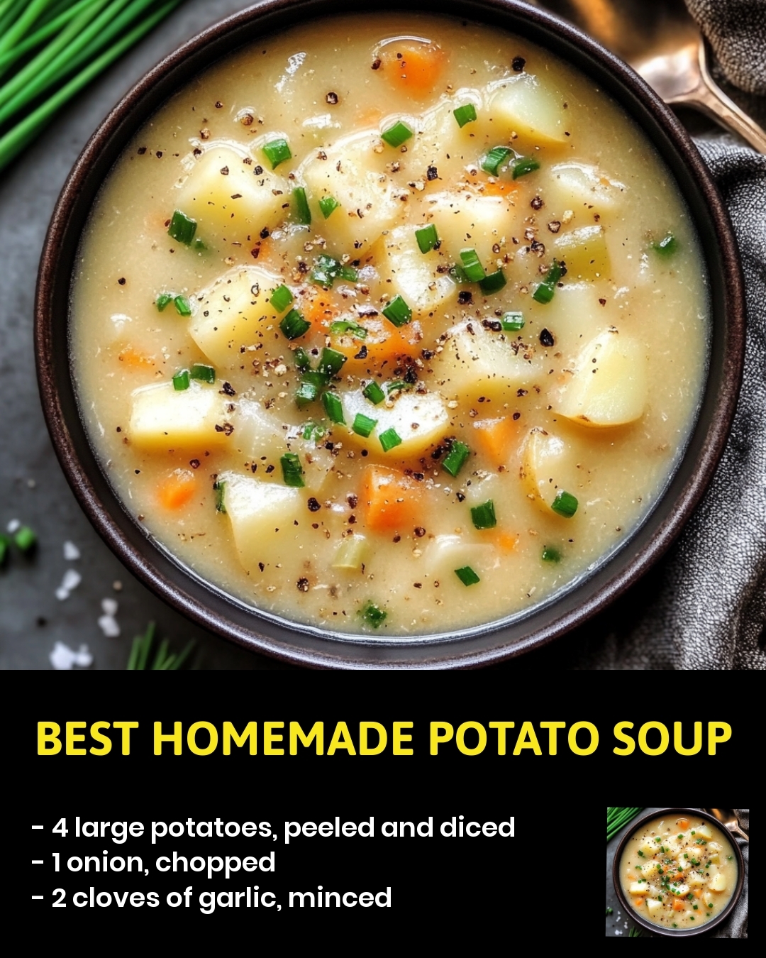 Best Homemade Potato Soup