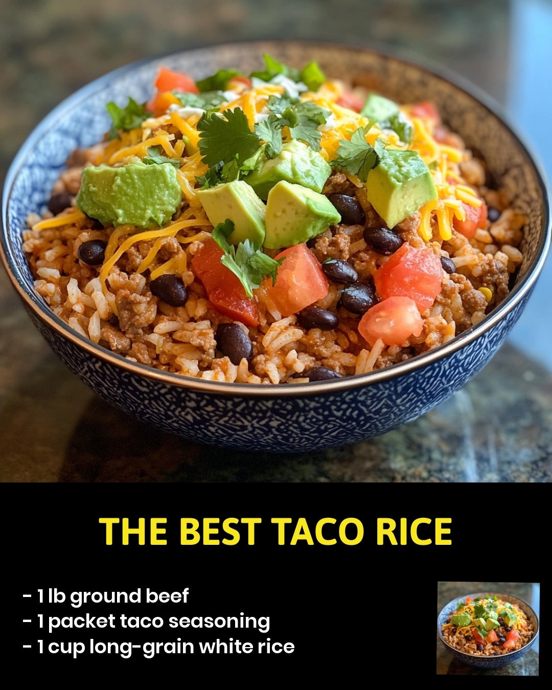 The Best Taco Rice