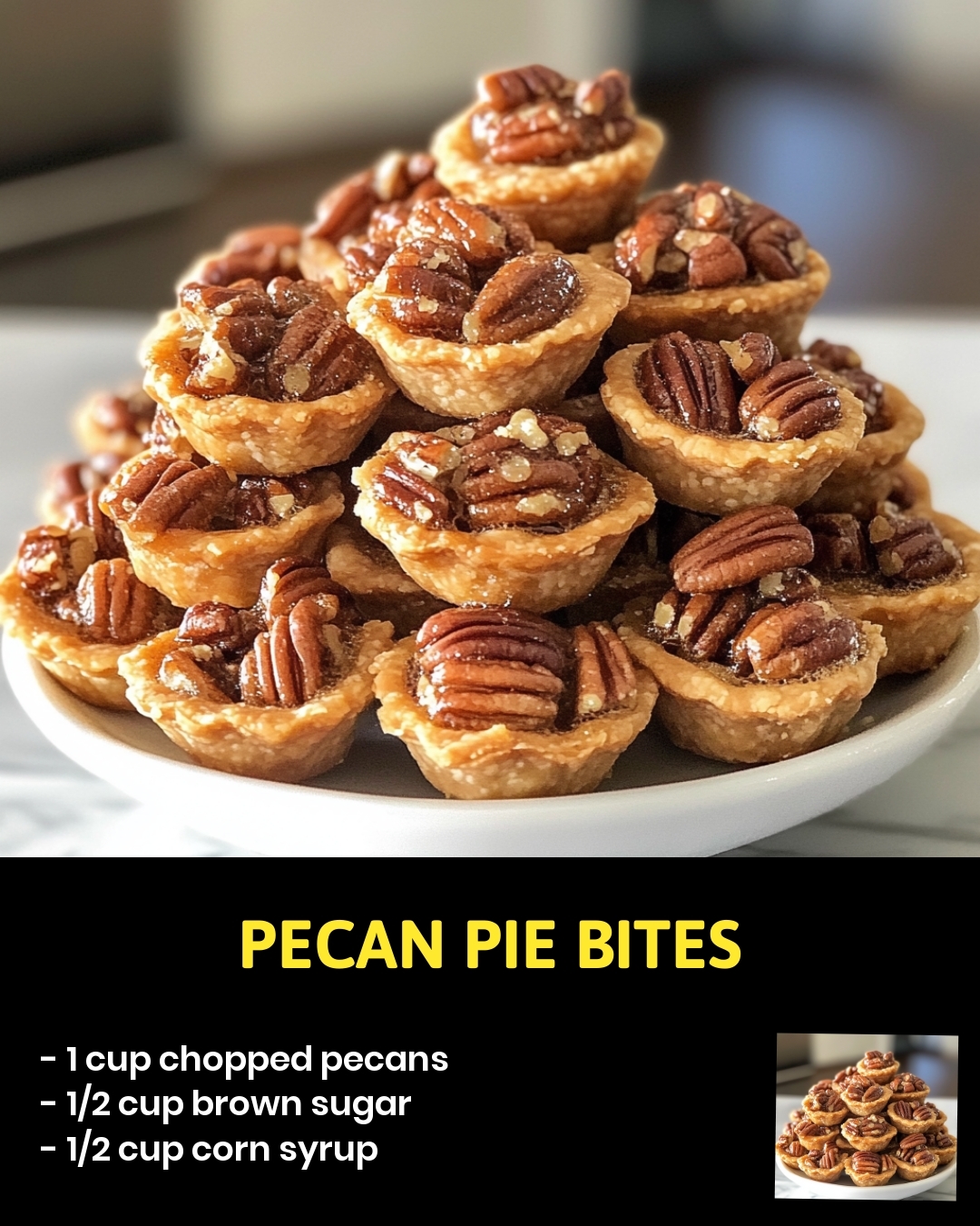Pecan Pie Bites