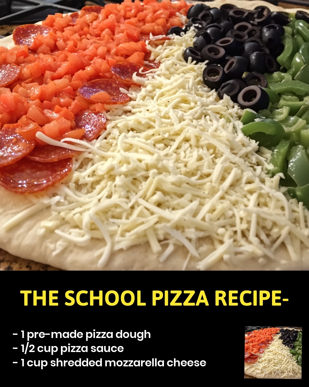The School Pizza Recipe