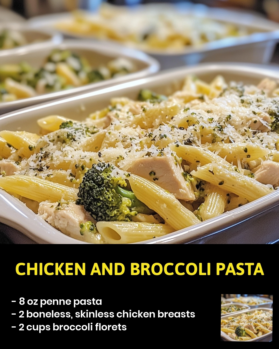 Chicken and Broccoli Pasta