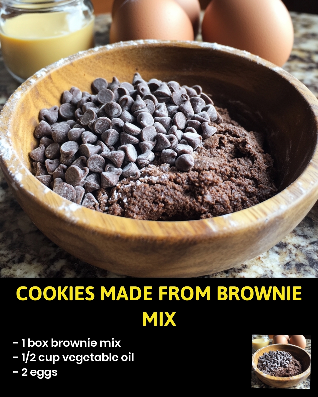 Cookies Made From Brownie Mix