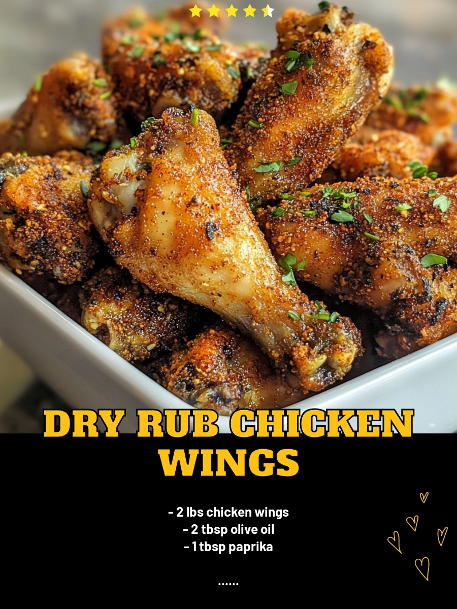 Dry Rub Chicken Wings