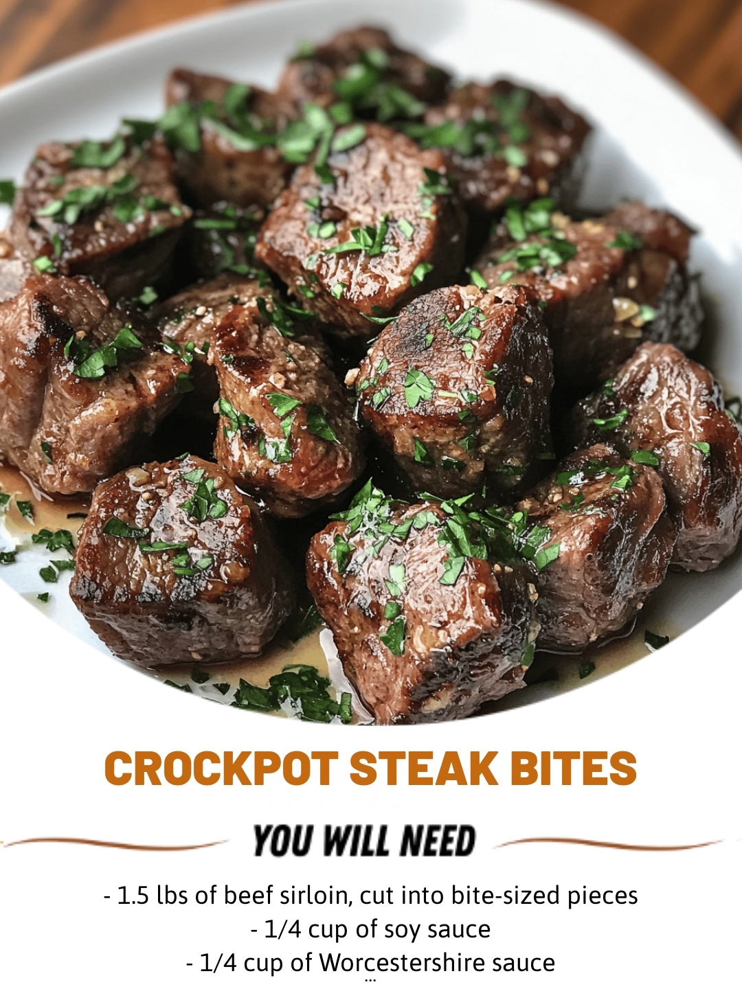 Crockpot Steak Bites