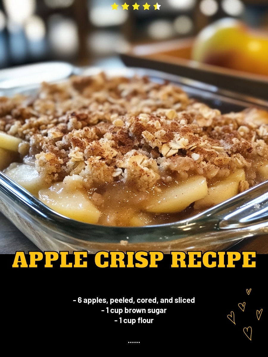 APPLE CRISP RECIPE