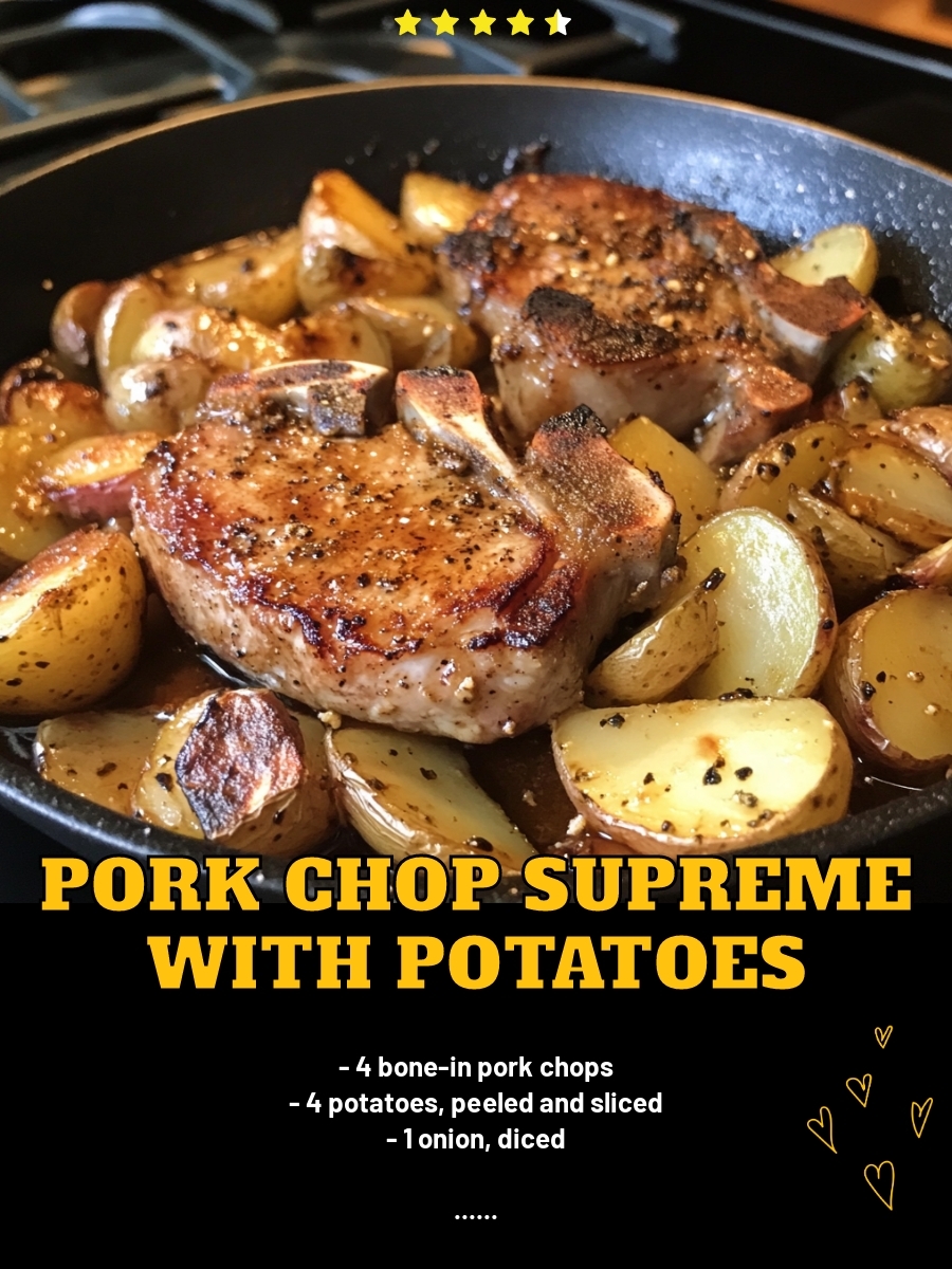 Pork Chop Supreme with Potatoes