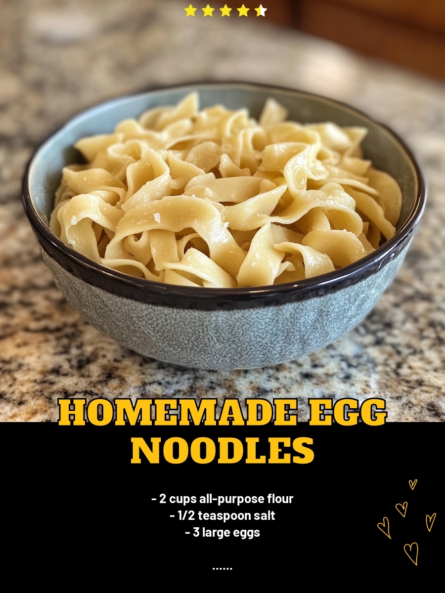 Homemade Egg Noodles