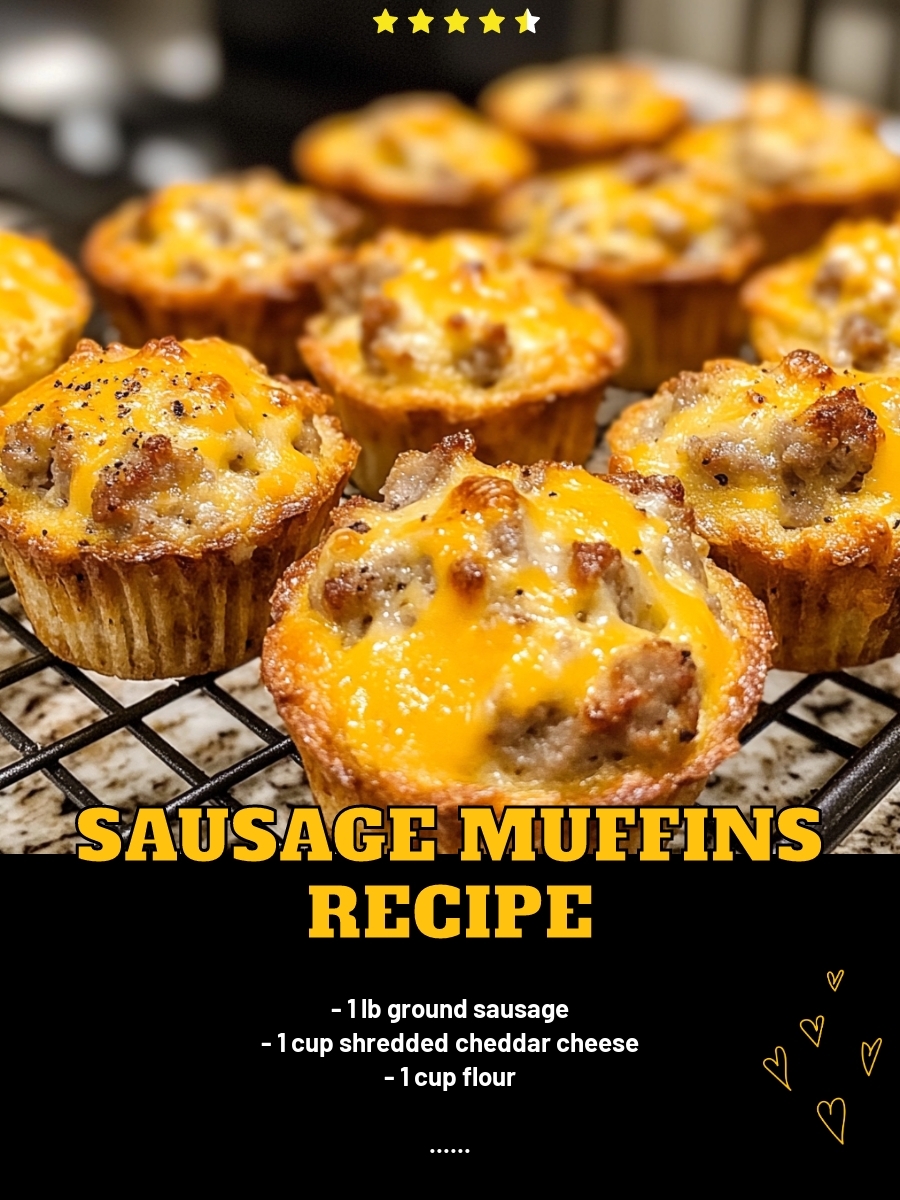 SAUSAGE MUFFINS RECIPE