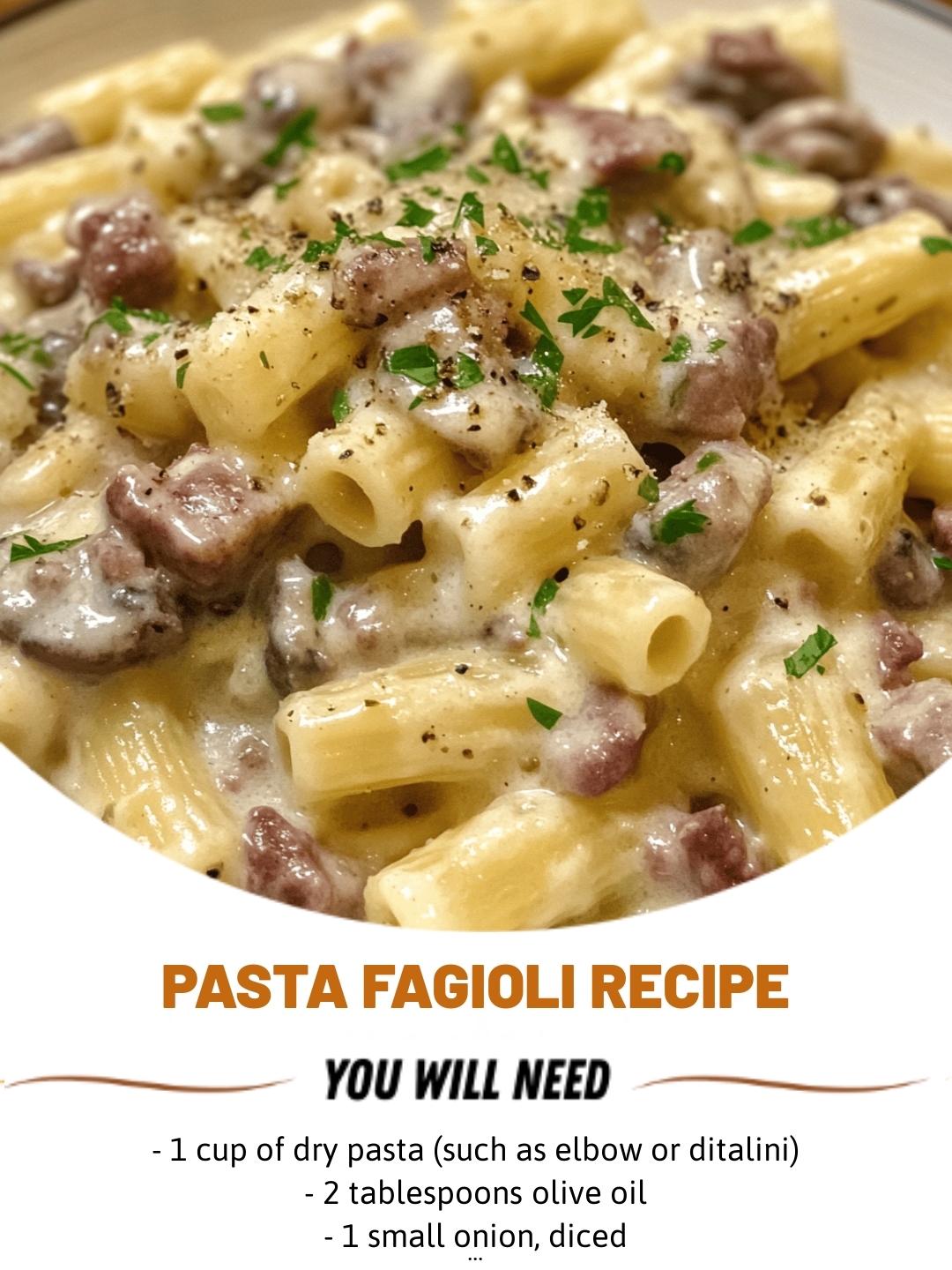 Pasta Fagioli Recipe