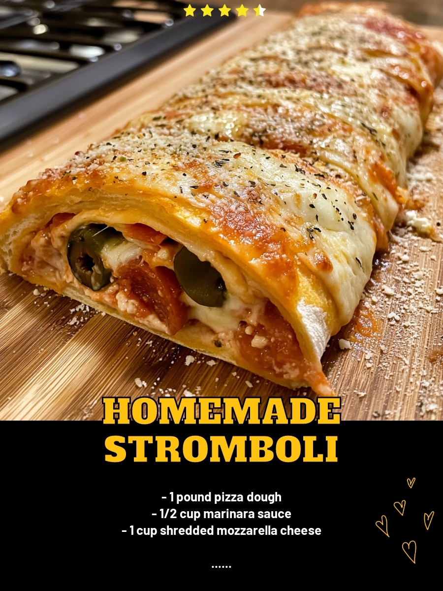 Homemade Stromboli