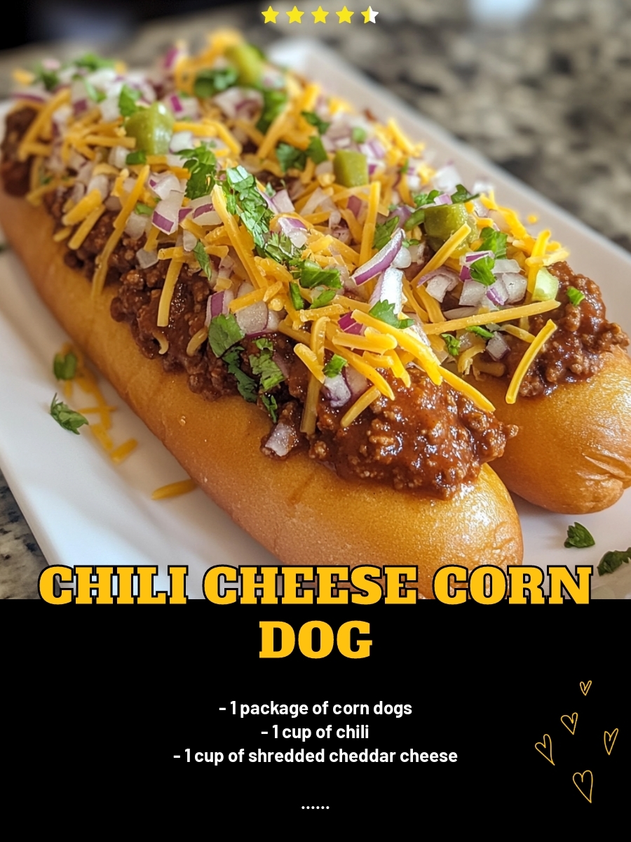 Chili Cheese Corn Dog