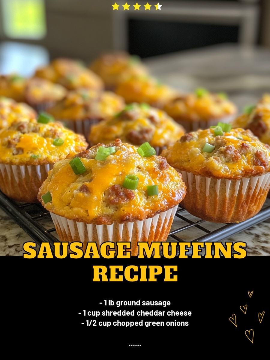 SAUSAGE MUFFINS RECIPE
