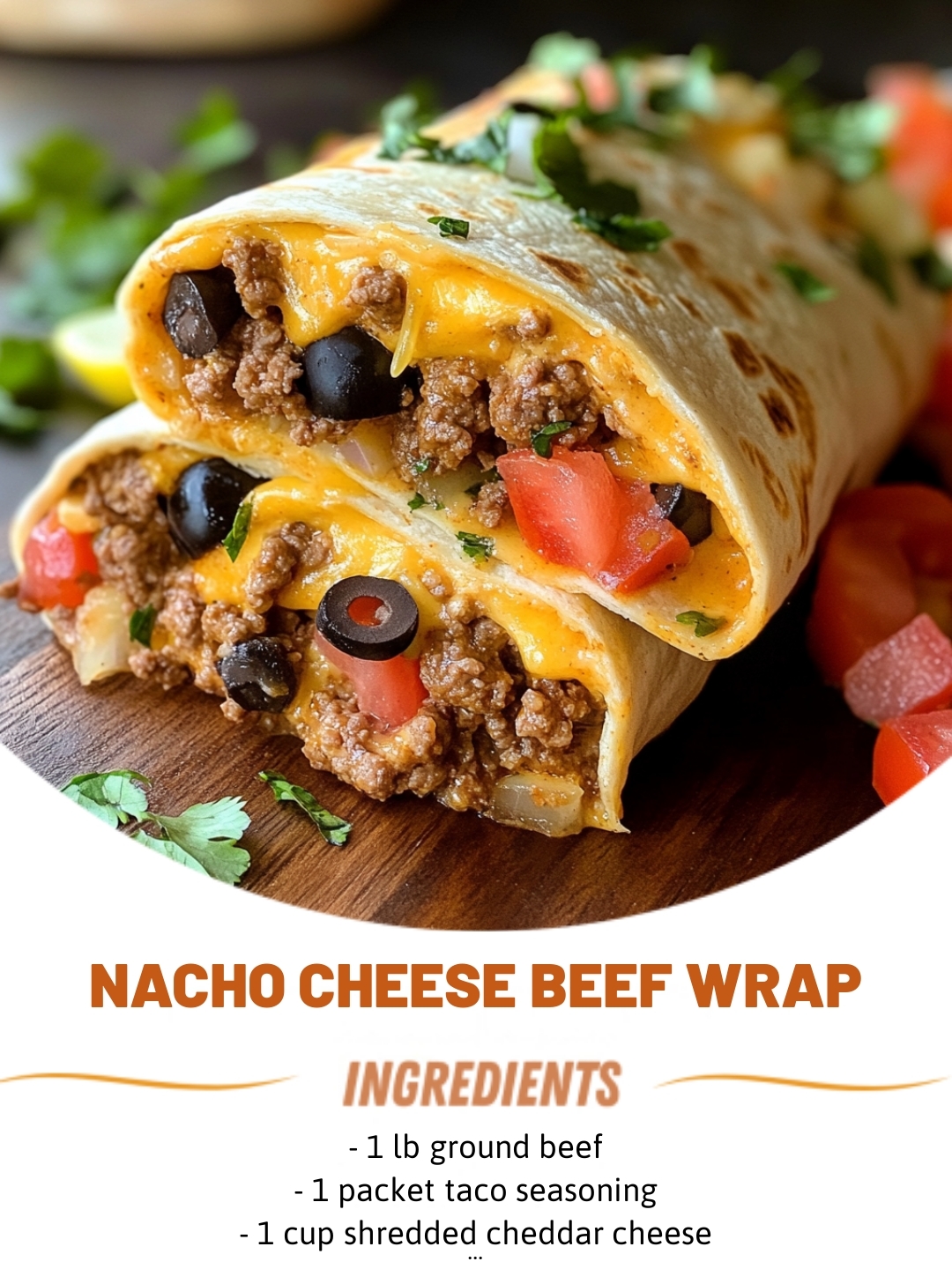 NACHO CHEESE BEEF WRAP 