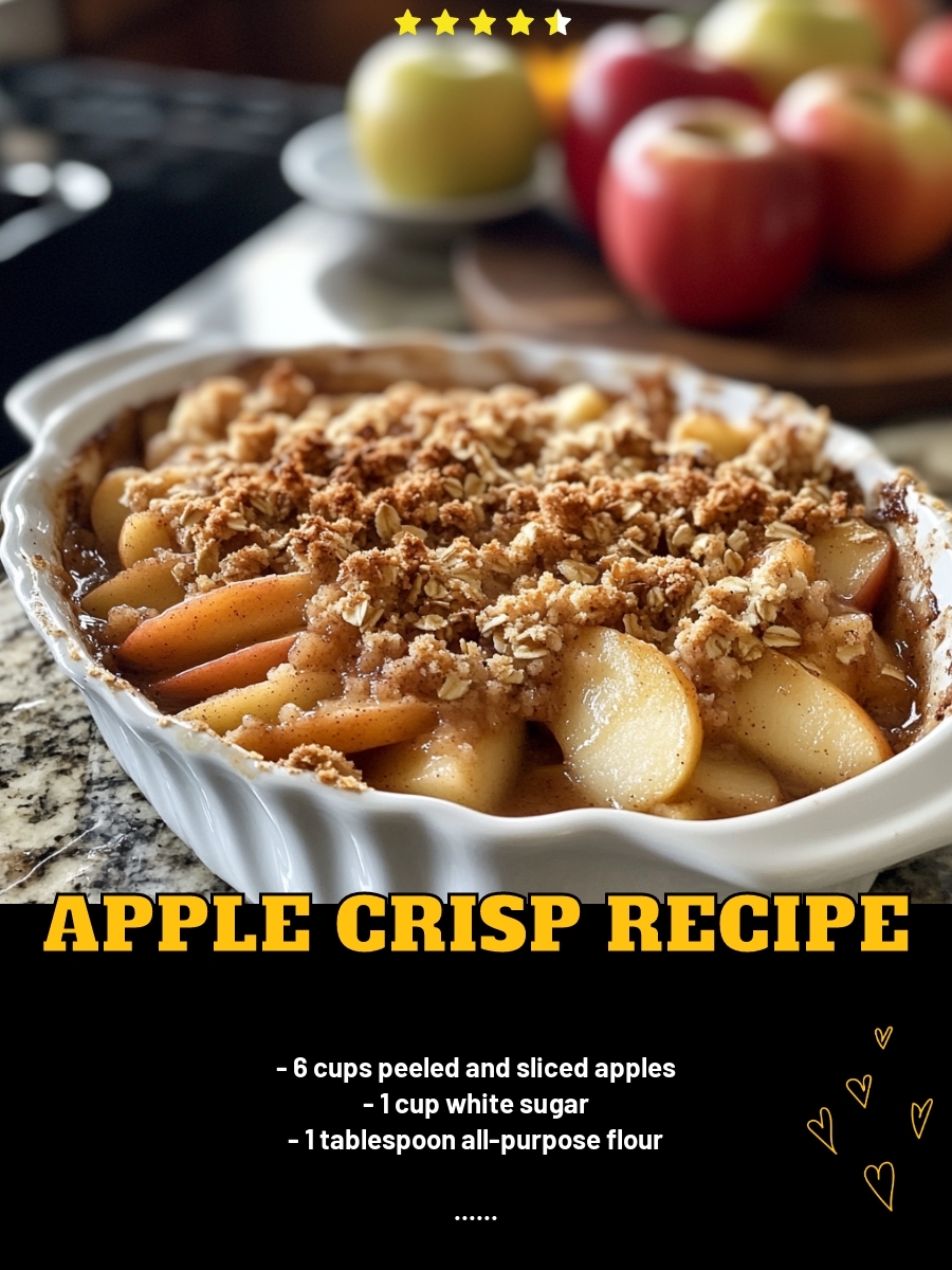 APPLE CRISP RECIPE
