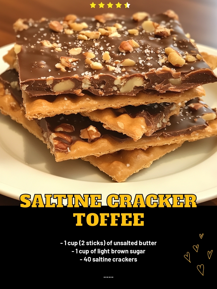 Saltine Cracker Toffee