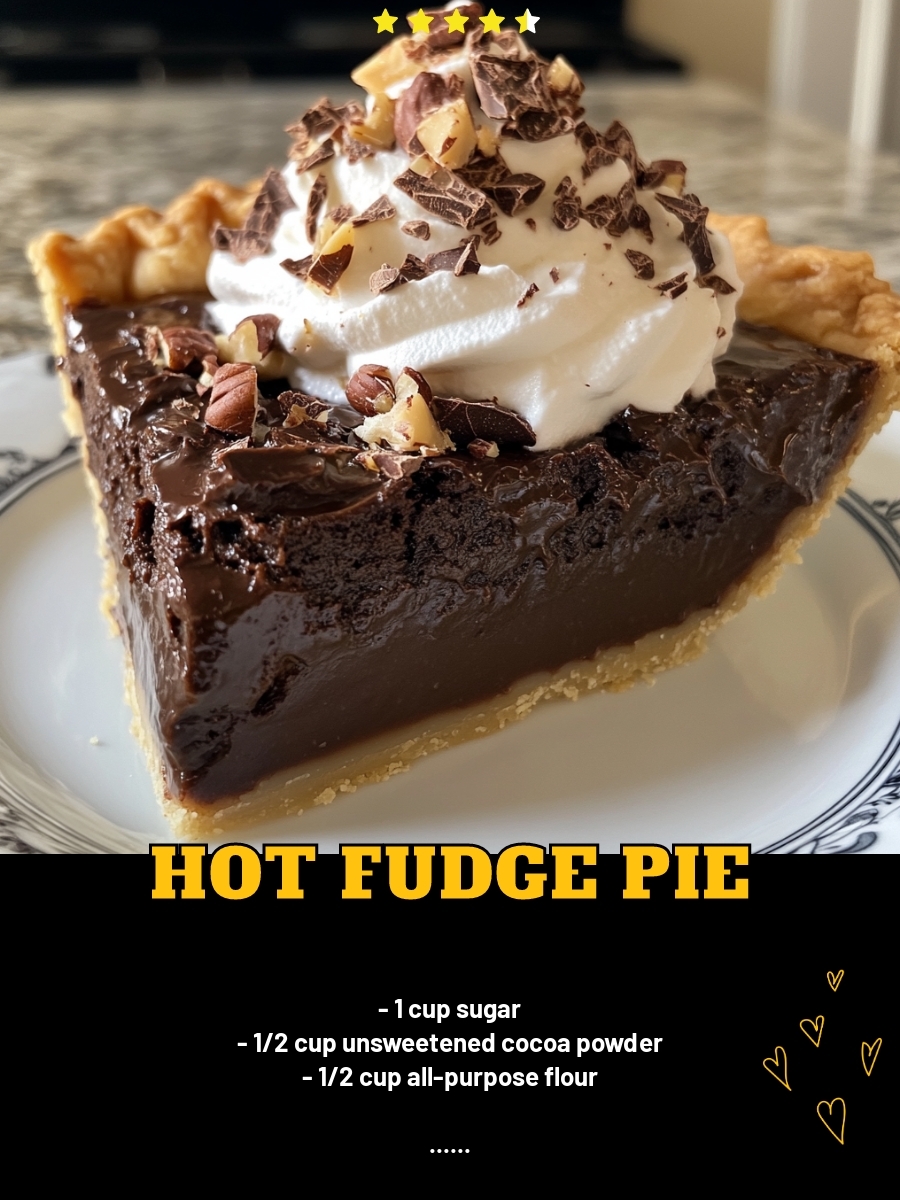Hot Fudge Pie