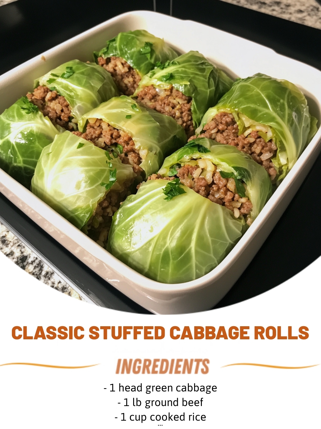 Classic Stuffed Cabbage Rolls