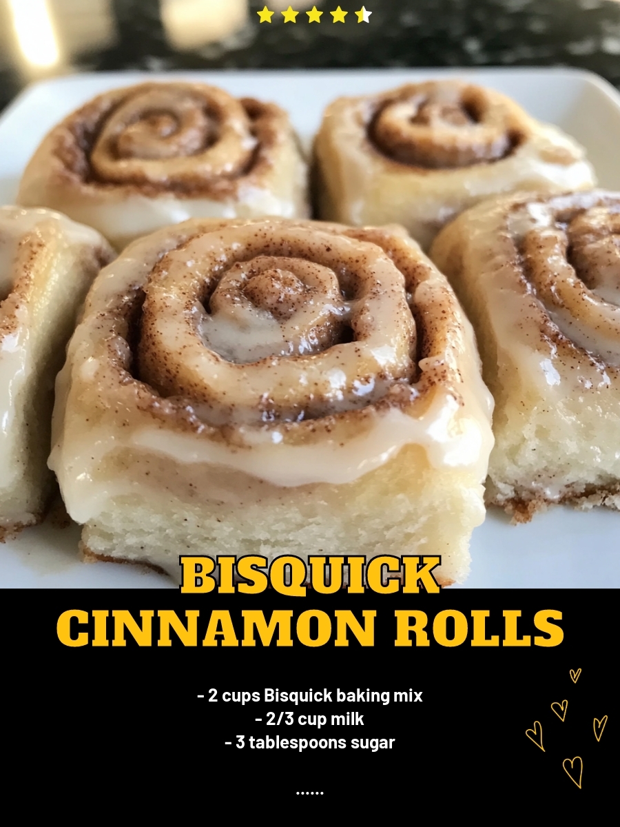 Bisquick Cinnamon Rolls