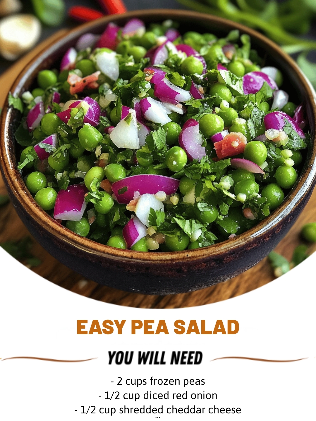 Easy Pea Salad 