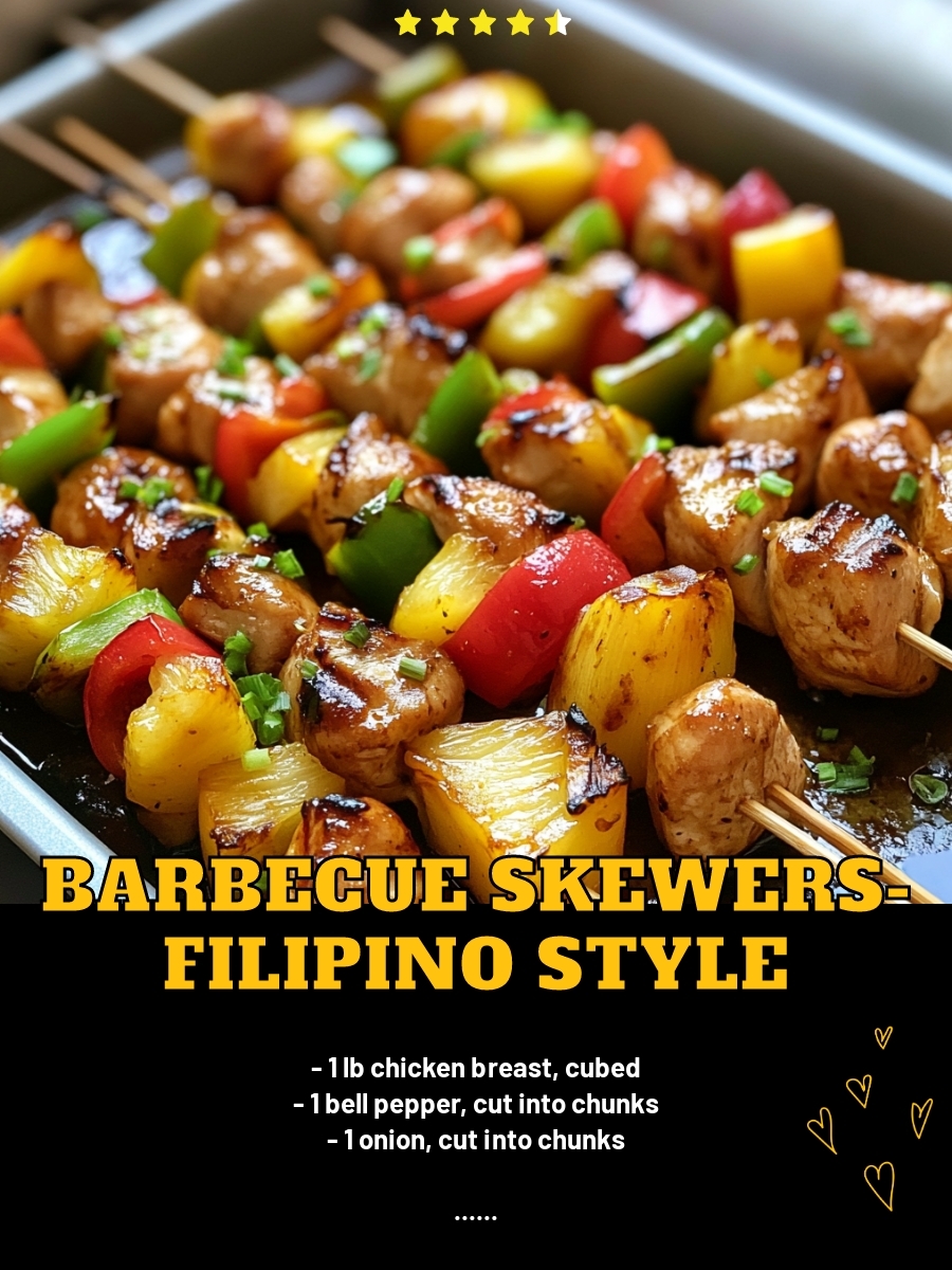 Barbecue Skewers - Filipino Style