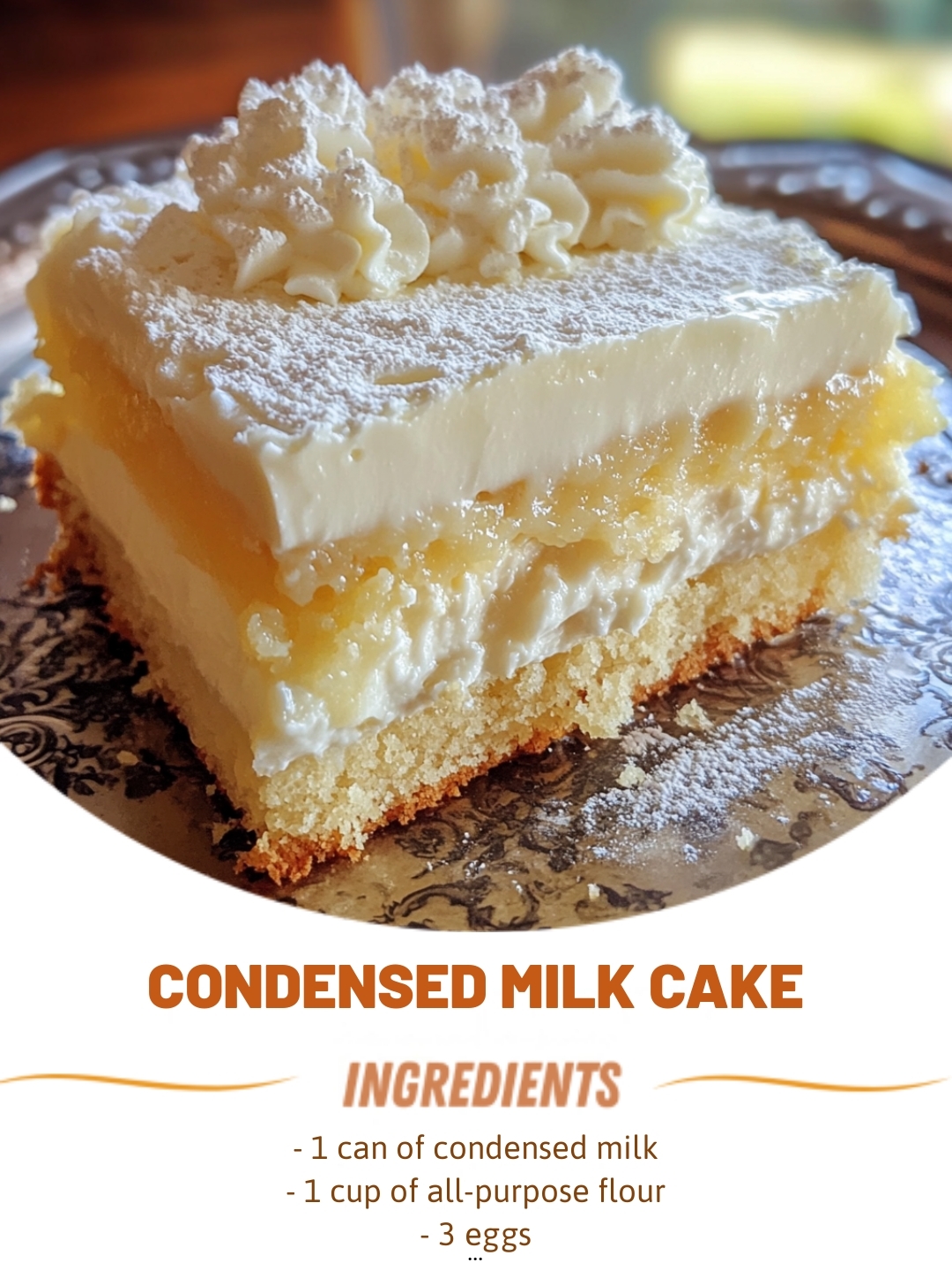 Condensed Milk Cake