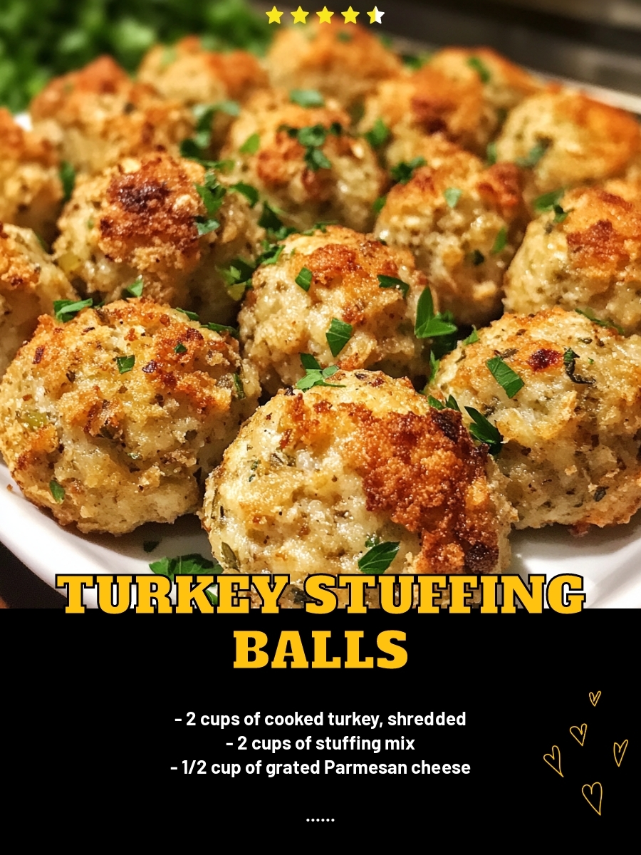 Turkey Stuffing Balls