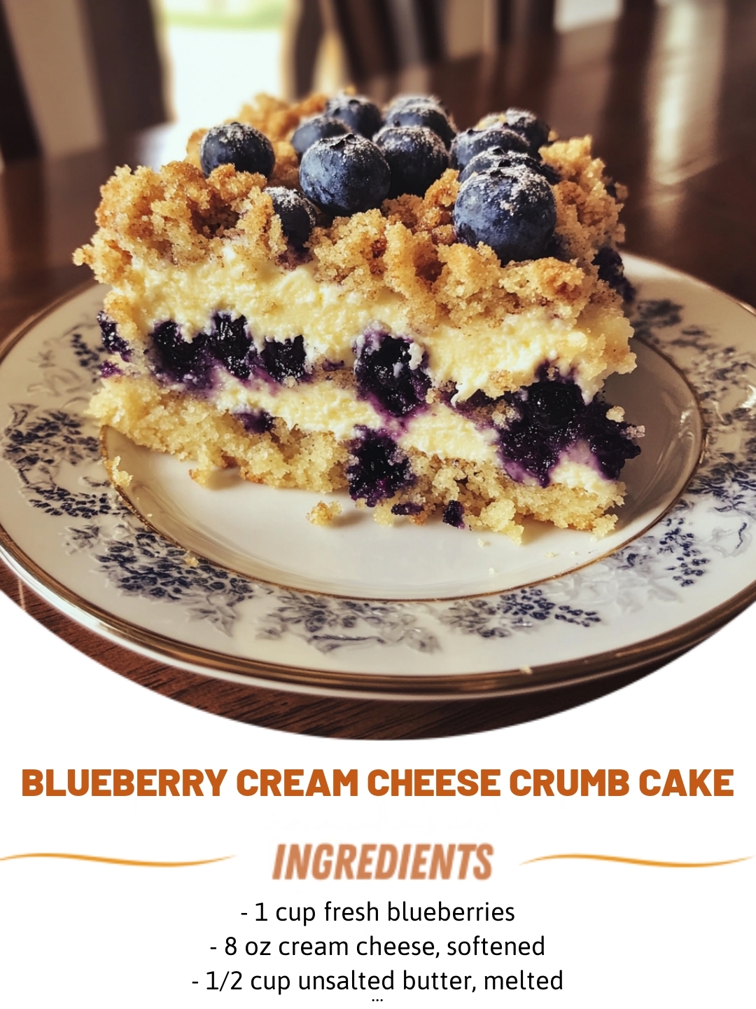 blueberry cream cheese crumb cake 